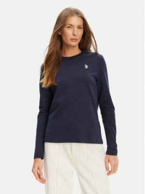 U.S. Polo Assn. Bluzka WUP0785 Granatowy Regular Fit