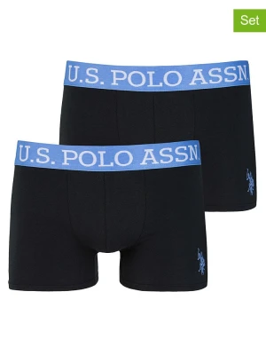 U.S. Polo Assn. Bokserki (2 pary) w kolorze czarnym rozmiar: L