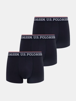 U.S. Polo Assn. bokserki USPA BRAND HIGHLIGHT 3-pack granatowy