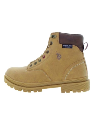 U.S. Polo Assn. Botki w kolorze jasnobrązowym rozmiar: 43