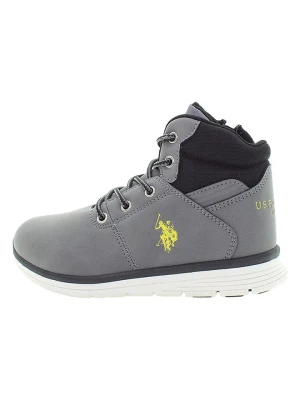 U.S. Polo Assn. Botki w kolorze szarym rozmiar: 36