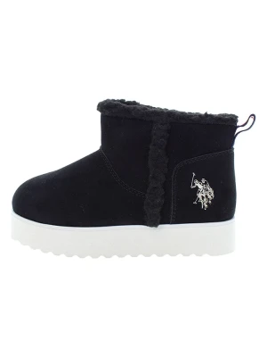 U.S. Polo Assn. Botki zimowe w kolorze czarnym rozmiar: 33