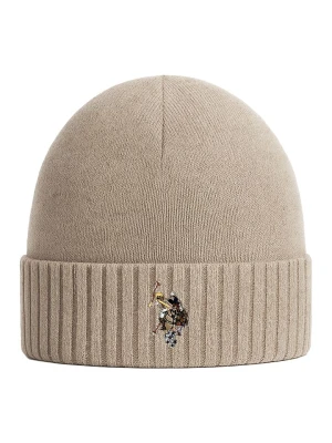 U.S. Polo Assn. Czapka w kolorze beżowym rozmiar: onesize