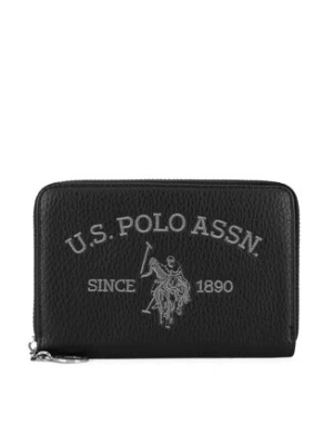 U.S. Polo Assn. Duży Portfel Damski WIUXT8414WVP Czarny