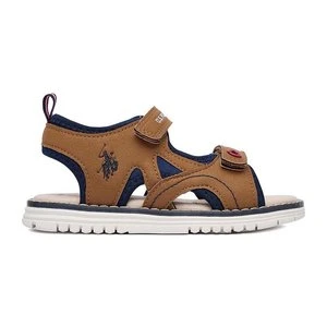 U.S. POLO ASSN. EO-GARDA002K/6Y1 Brązowy