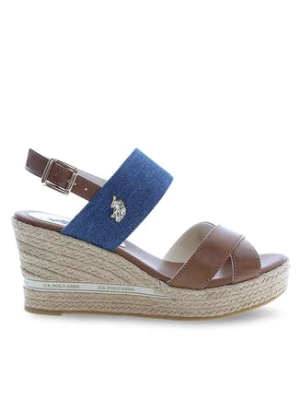 U.S. Polo Assn. Espadryle Alyss ALYSSA011 Brązowy