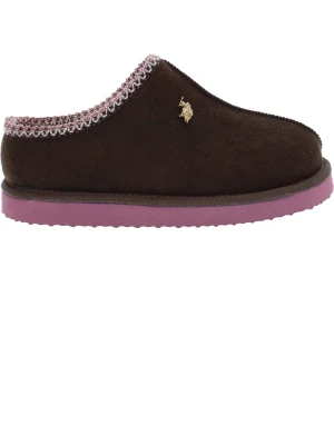 U.S. Polo Assn. Kapcie w kolorze brązowym rozmiar: 37