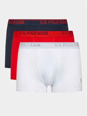 U.S. Polo Assn. Komplet 3 par bokserek 80097 Kolorowy