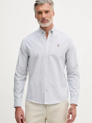 U.S. Polo Assn. koszula męska bawełniana Oxford Stripe