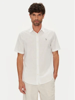 U.S. Polo Assn. Koszula MUP3254 Biały Regular Fit