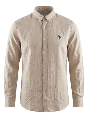 U.S. Polo Assn. Koszula w kolorze beżowym rozmiar: 3XL