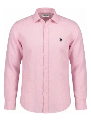 U.S. Polo Assn. Koszula w kolorze jasnoróżowym rozmiar: XXL