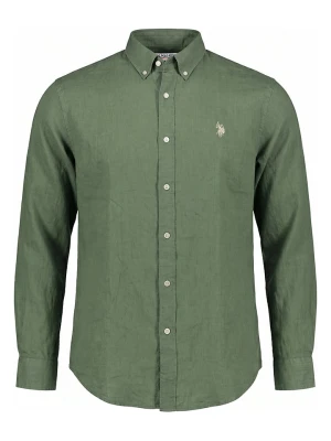U.S. Polo Assn. Koszula w kolorze oliwkowym rozmiar: M