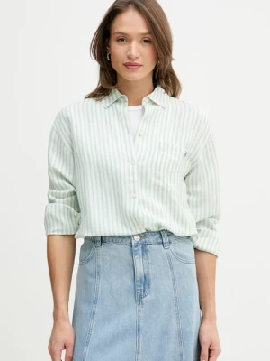 U.S. Polo Assn. koszula z dodatkiem lnu LOOSE FIT