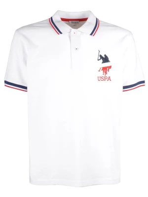 U.S. Polo Assn. Koszulka polo w kolorze białym rozmiar: L