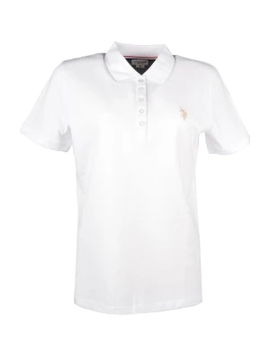 U.S. Polo Assn. Koszulka polo w kolorze białym rozmiar: M
