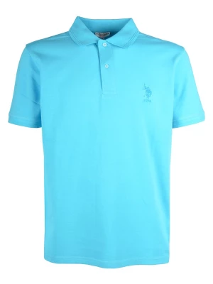 U.S. Polo Assn. Koszulka polo w kolorze błękitnym rozmiar: M