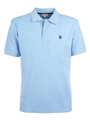 U.S. Polo Assn. Koszulka polo w kolorze błękitnym rozmiar: S