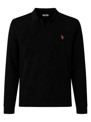 U.S. Polo Assn. Koszulka polo w kolorze czarnym rozmiar: S