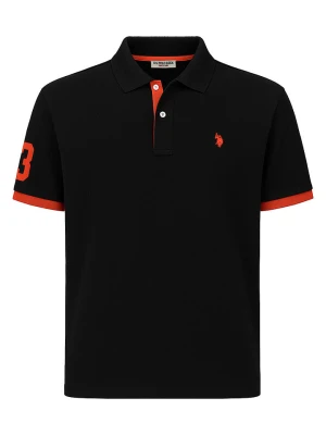 U.S. Polo Assn. Koszulka polo w kolorze czarnym rozmiar: XL