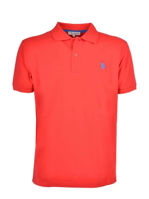 U.S. Polo Assn. Koszulka polo w kolorze czerwonym rozmiar: M