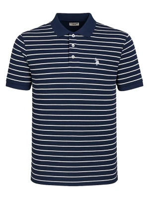 U.S. Polo Assn. Koszulka polo w kolorze granatowo-białym rozmiar: 3XL