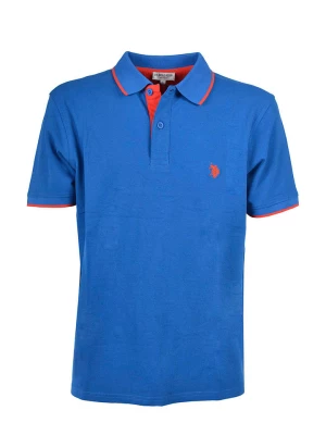 U.S. Polo Assn. Koszulka polo w kolorze niebieskim rozmiar: L