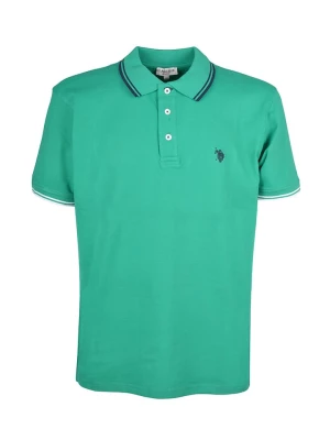 U.S. Polo Assn. Koszulka polo w kolorze zielonym rozmiar: M