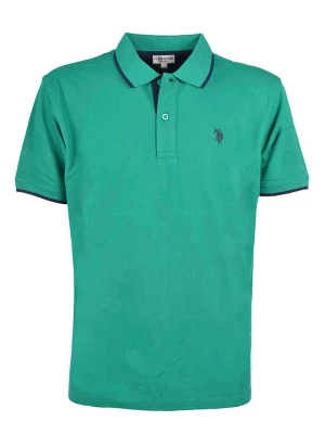 U.S. Polo Assn. Koszulka polo w kolorze zielonym rozmiar: XXL
