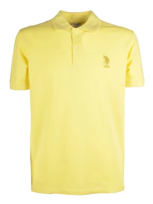 U.S. Polo Assn. Koszulka polo w kolorze żółtym rozmiar: L