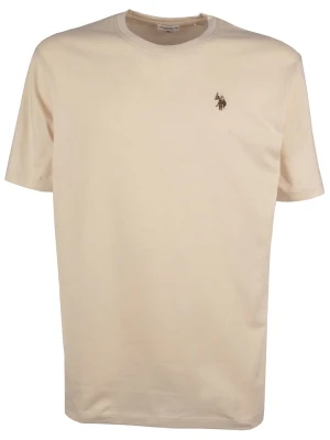 U.S. Polo Assn. Koszulka w kolorze beżowym rozmiar: XXL