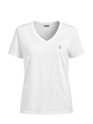 U.S. Polo Assn. Koszulka w kolorze białym rozmiar: L