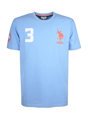 U.S. Polo Assn. Koszulka w kolorze błękitnym rozmiar: XL