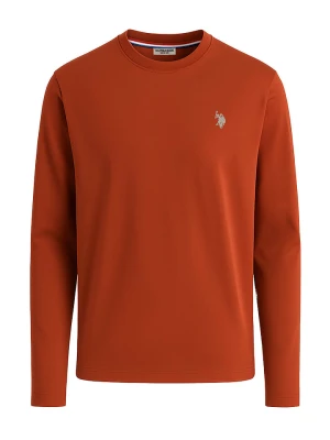 U.S. Polo Assn. Koszulka w kolorze brązowoczerwonym rozmiar: XL