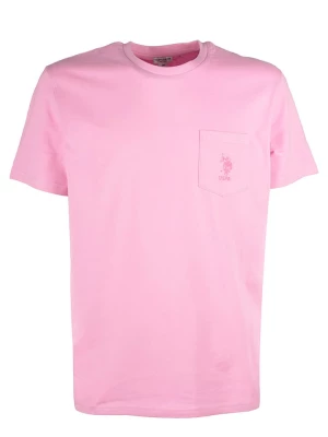 U.S. Polo Assn. Koszulka w kolorze jasnoróżowym rozmiar: XL