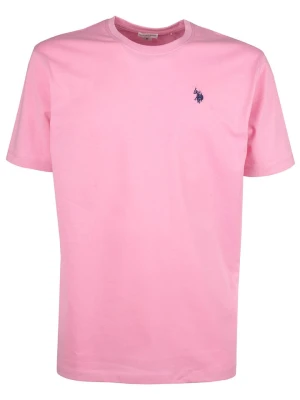 U.S. Polo Assn. Koszulka w kolorze jasnoróżowym rozmiar: L