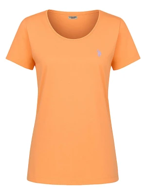 U.S. Polo Assn. Koszulka w kolorze łososiowym rozmiar: XL