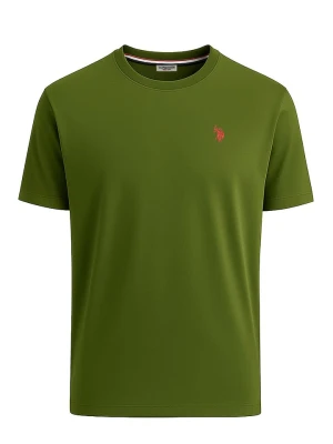 U.S. Polo Assn. Koszulka w kolorze oliwkowym rozmiar: S