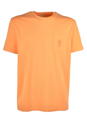 U.S. Polo Assn. Koszulka w kolorze pomarańczowym rozmiar: L