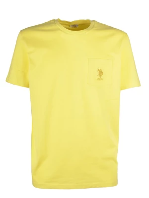 U.S. Polo Assn. Koszulka w kolorze żółtym rozmiar: M