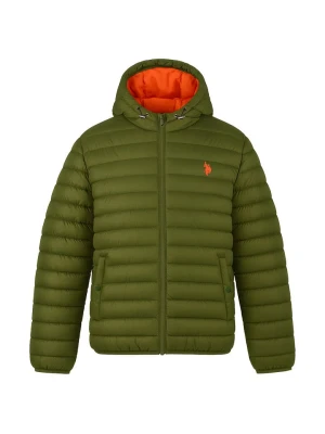 U.S. Polo Assn. Kurtka pikowana w kolorze oliwkowym rozmiar: XL
