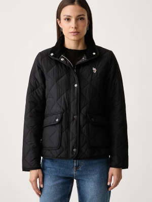 U.S. Polo Assn. kurtka przejściowa damska QUILTED JACKET czarny
