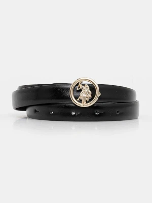 U.S. Polo Assn. pasek Laurel damski kolor czarny AIU2L2648WB4