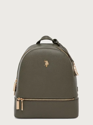 U.S. Polo Assn. plecak damski z imitacji skóry Jones zielony