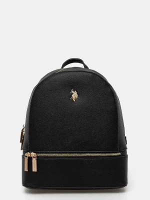 U.S. Polo Assn. plecak Jones damski kolor czarny mały gładki BEUJE8653WVP