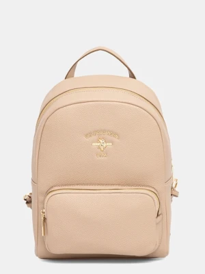 U.S. Polo Assn. plecak Stanford damski kolor beżowy mały BIUSS6211WVP