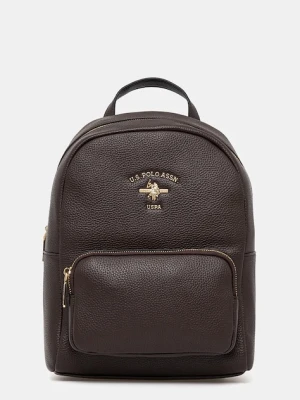 U.S. Polo Assn. plecak Stanford damski kolor brązowy mały gładki BIUSS6211WVP