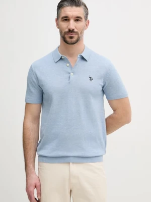 U.S. Polo Assn. polo męskie bawełniane COMBED SS