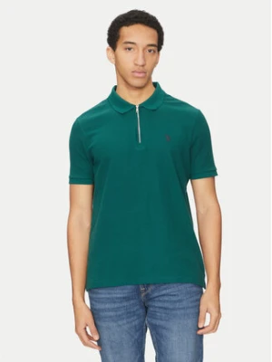 U.S. Polo Assn. Polo MUP3335 Zielony Regular Fit