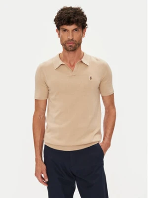 U.S. Polo Assn. Polo MUP3554 Beżowy Slim Fit